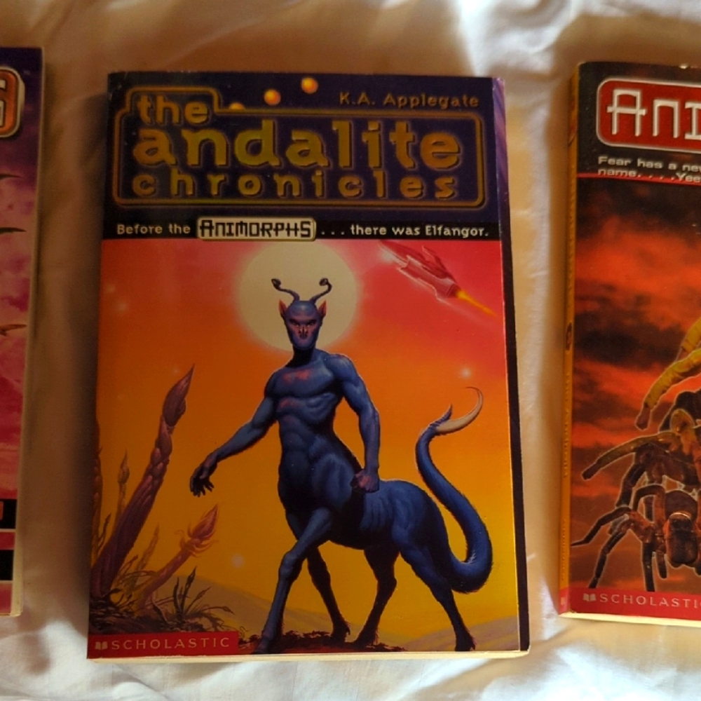3 Animorphs Book And 1 Goosebumps